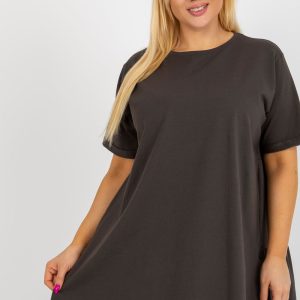 Chemisier grande taille vert