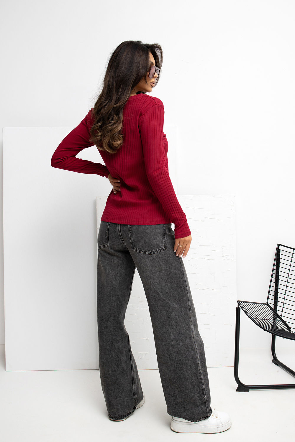 Chemisier rouge – Image 4