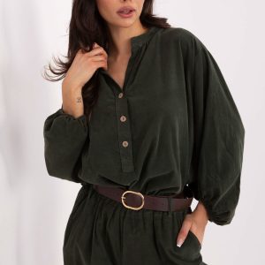 Chemisier vert