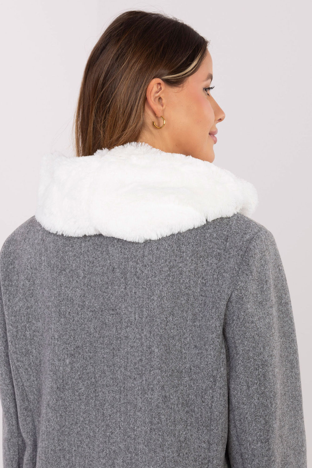 Echarpe infinie blanche – Image 4