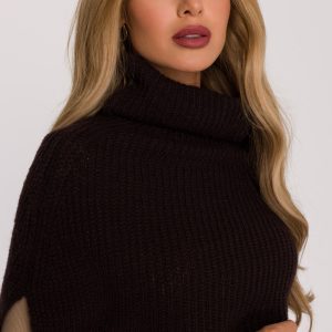 Echarpe infinie brune