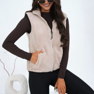 Gilet beige
