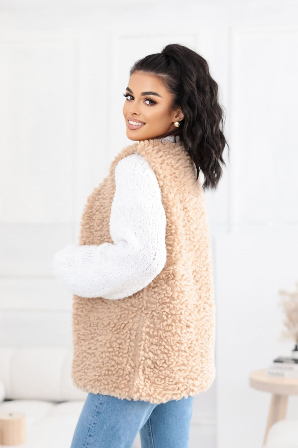 Gilet beige – Image 4