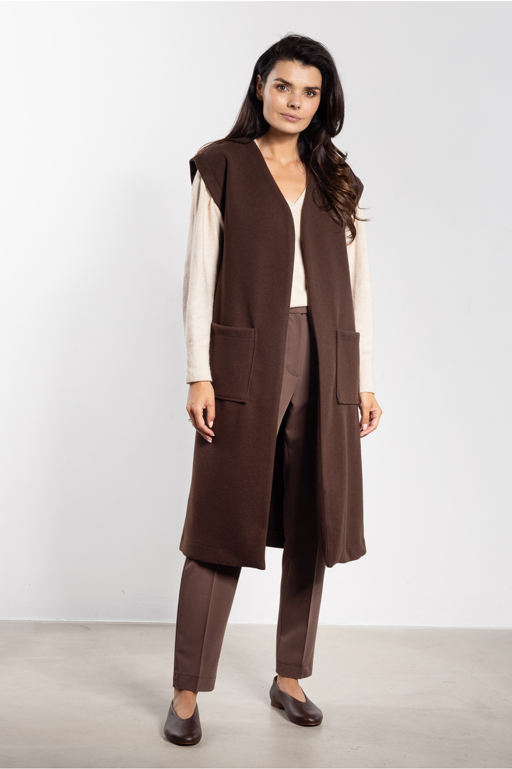 Gilet brun – Image 3