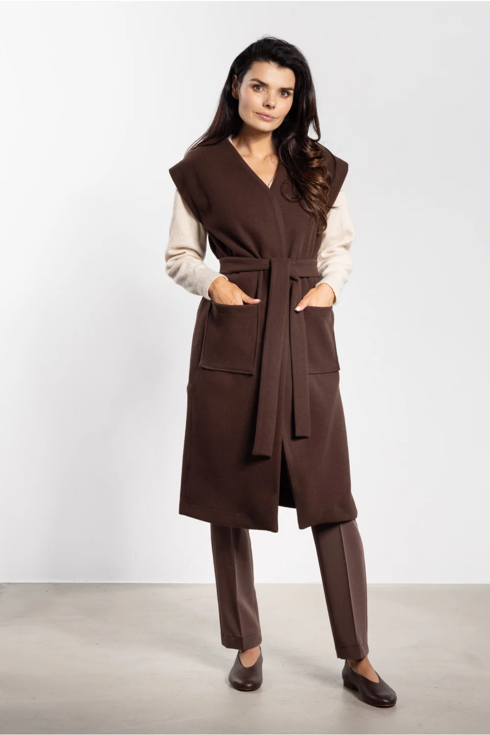 Gilet brun – Image 2