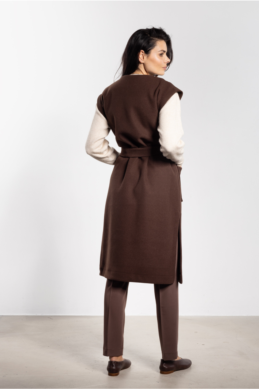 Gilet brun – Image 4