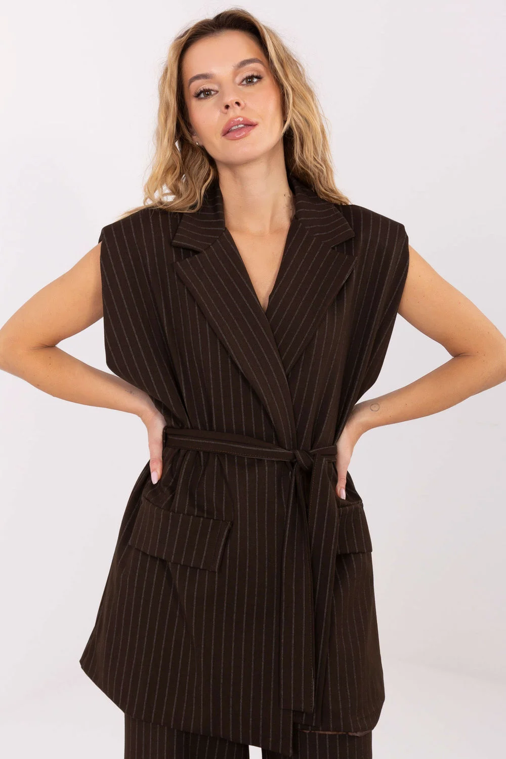 Gilet brun – Image 2