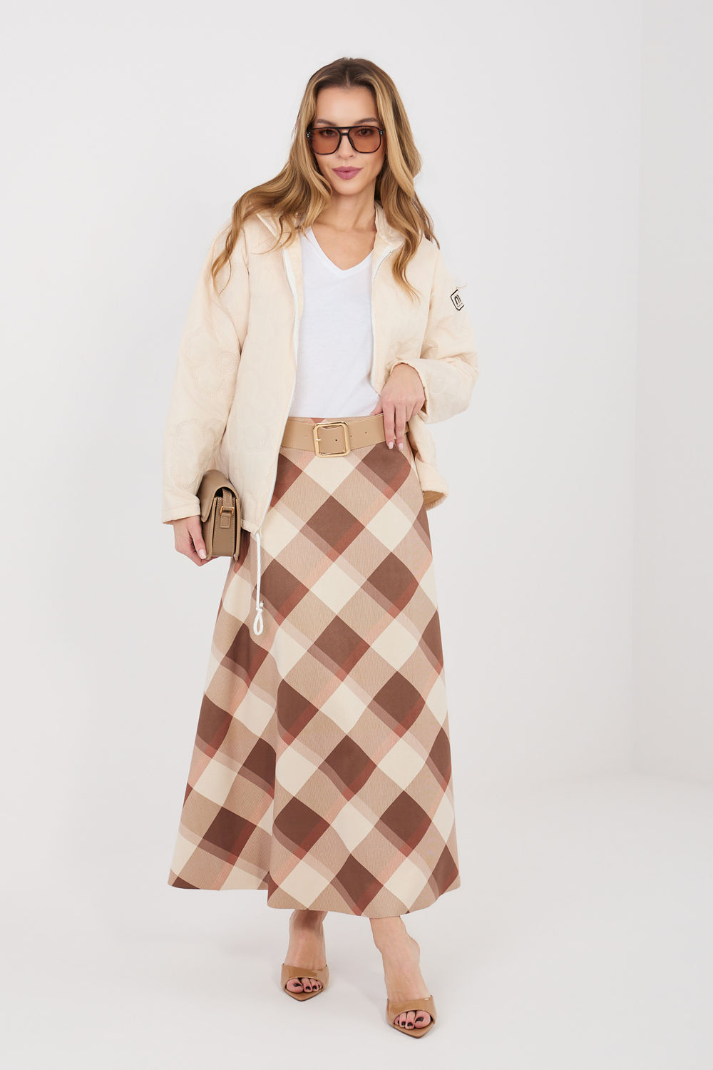 Jupe longue brun – Image 3