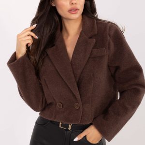 Manteau brun