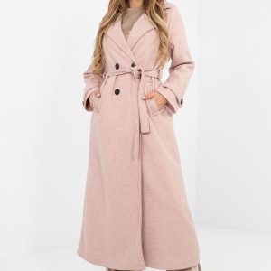 Manteau rosé
