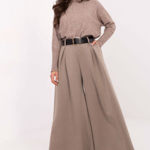 Pantalon femme beige