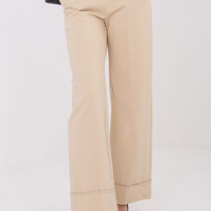 Pantalon femme beige