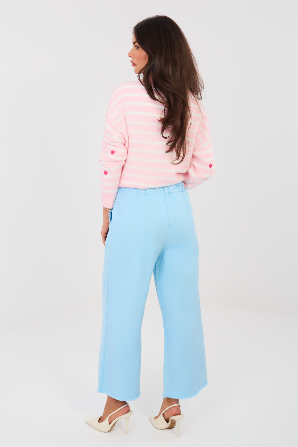 Pantalon femme bleu – Image 4