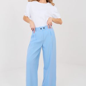 Pantalon femme bleu