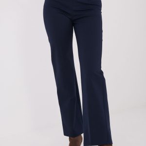 Pantalon femme bleu marine