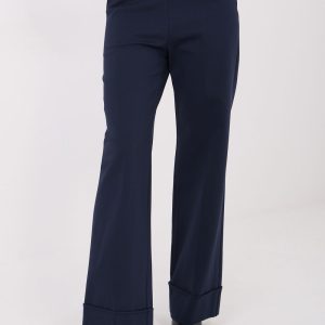 Pantalon femme bleu marine