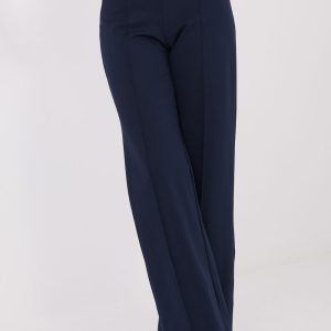Pantalon femme bleu marine