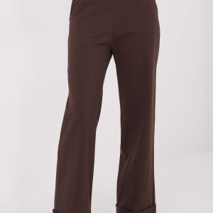 Pantalon femme brun