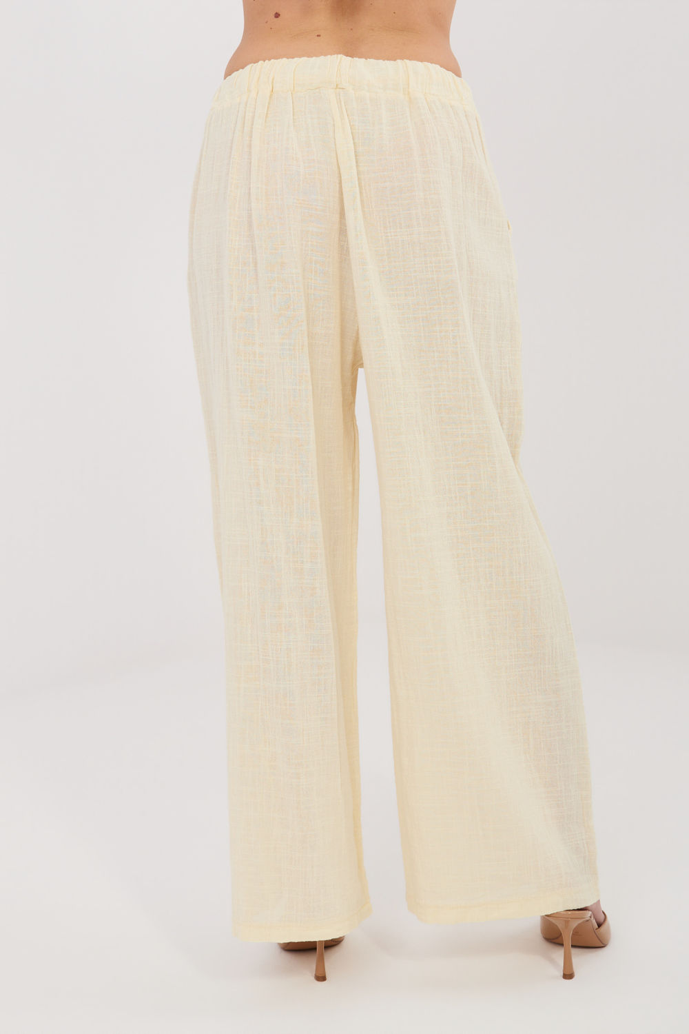 Pantalon femme jaune – Image 4