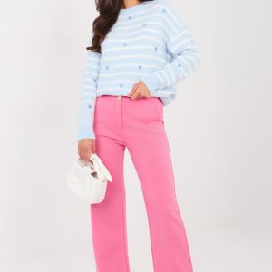 Pantalon femme rosé