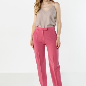 Pantalon femme rosé