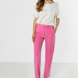 Pantalon femme rosé