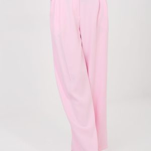 Pantalon femme rosé