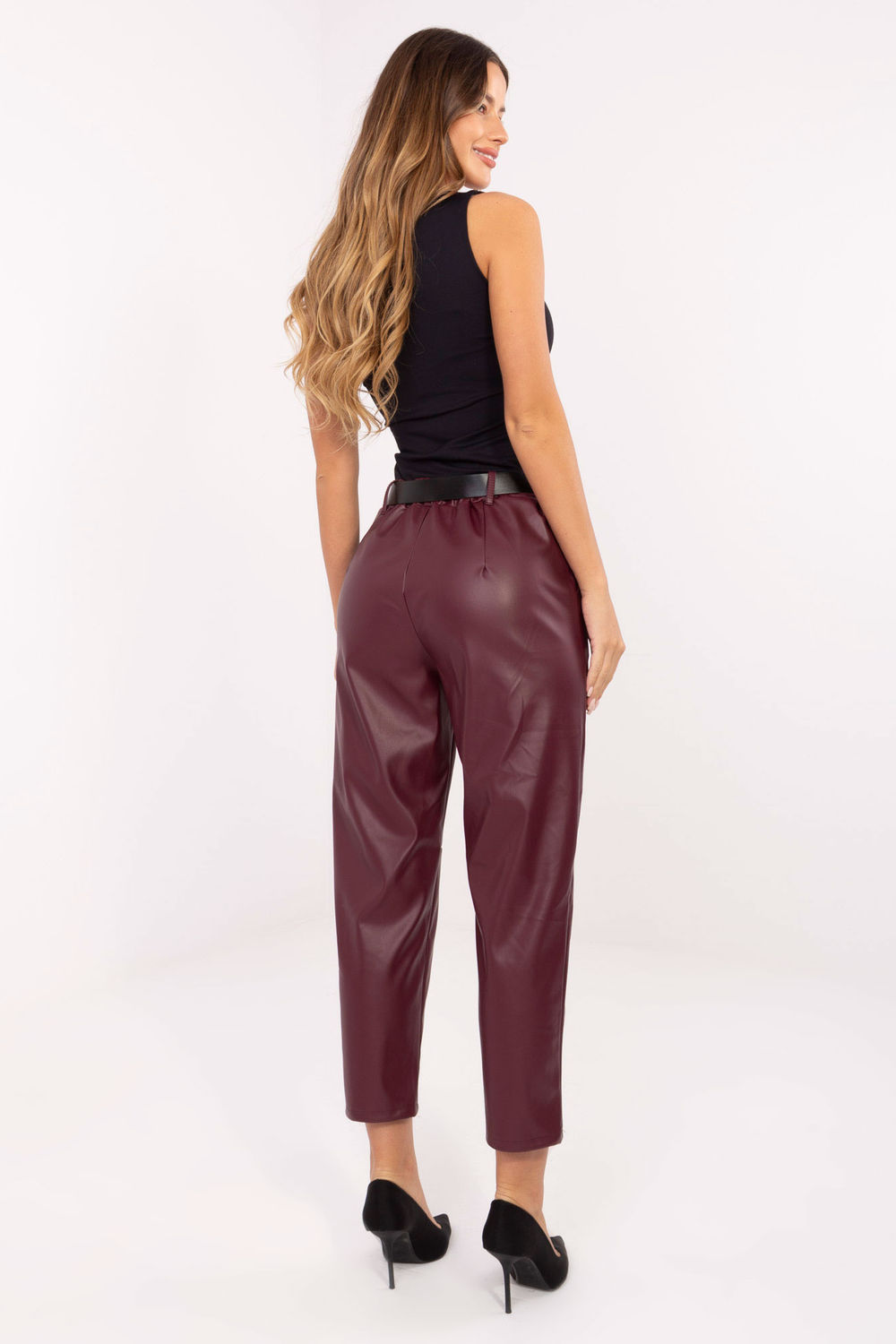 Pantalon femme rouge – Image 4