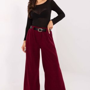 Pantalon femme rouge