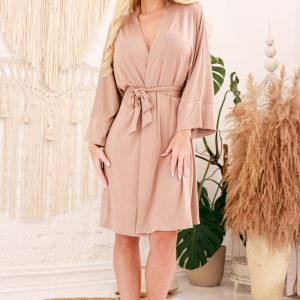 Peignoir beige