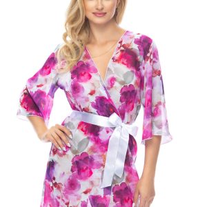 Peignoir multicouleur