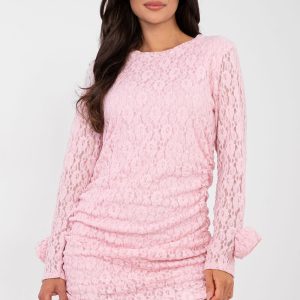Robe courte rosé