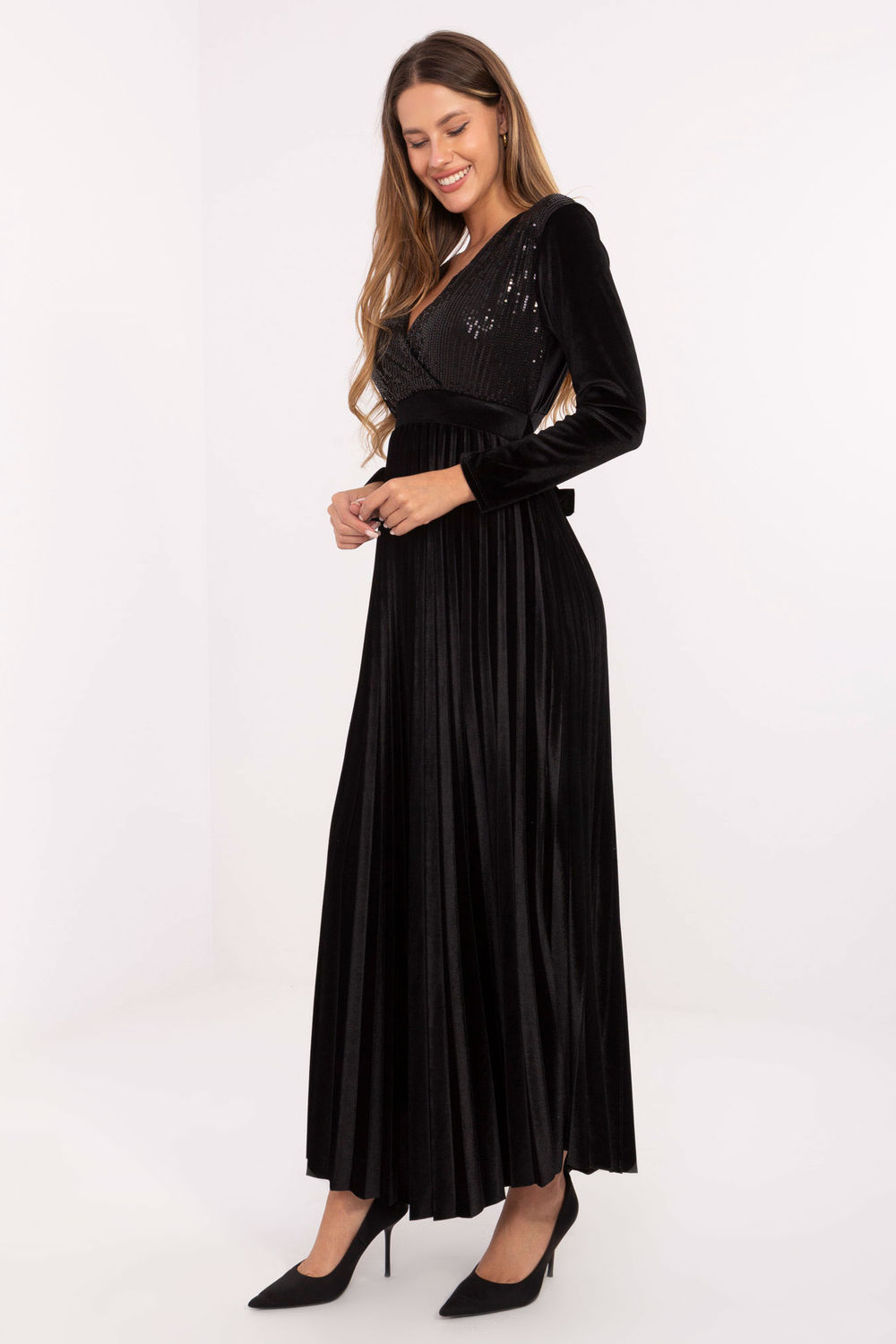 Robe longue noire – Image 3
