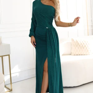 Robe longue verte