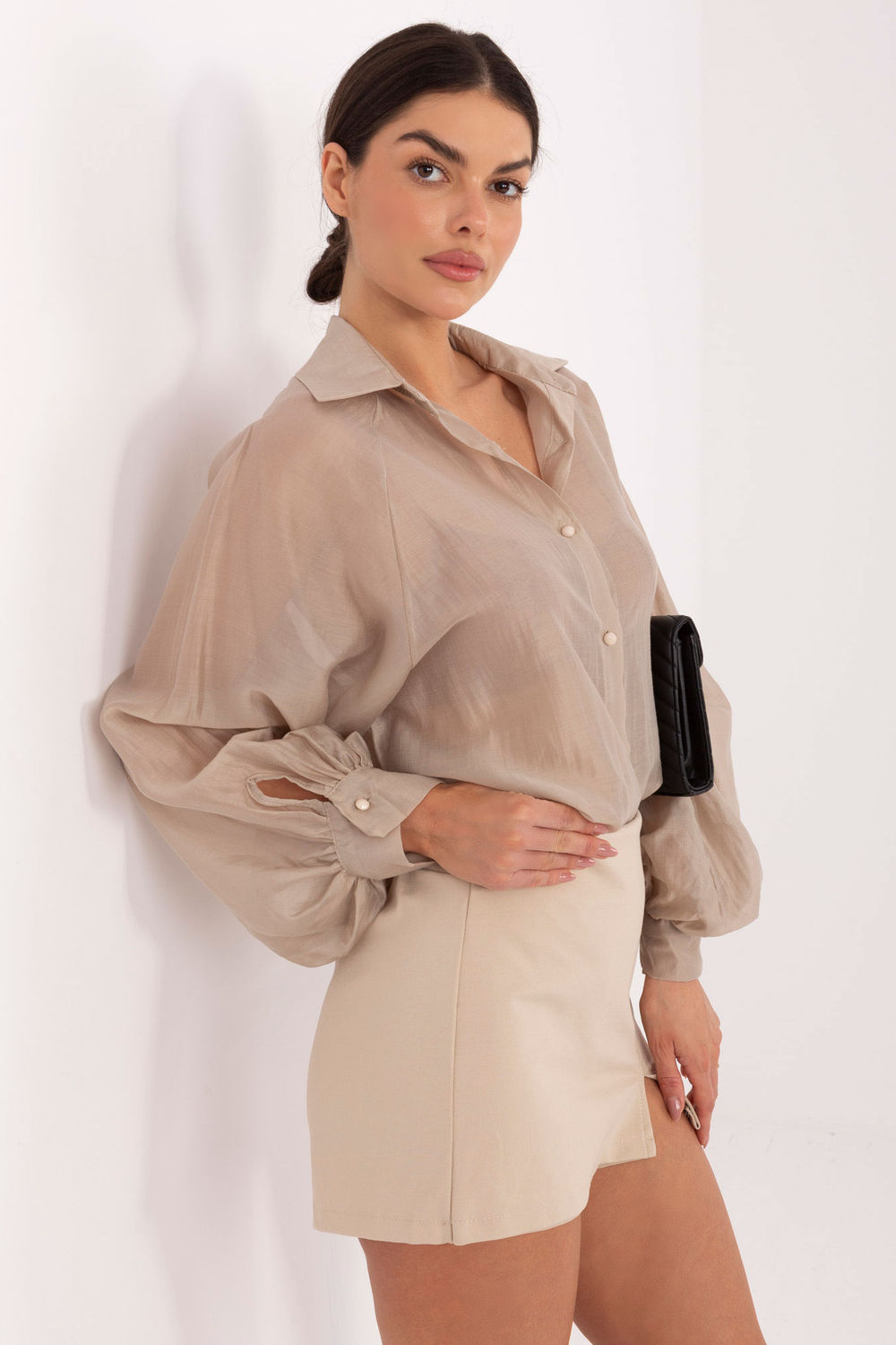 Short-jupe beige – Image 3