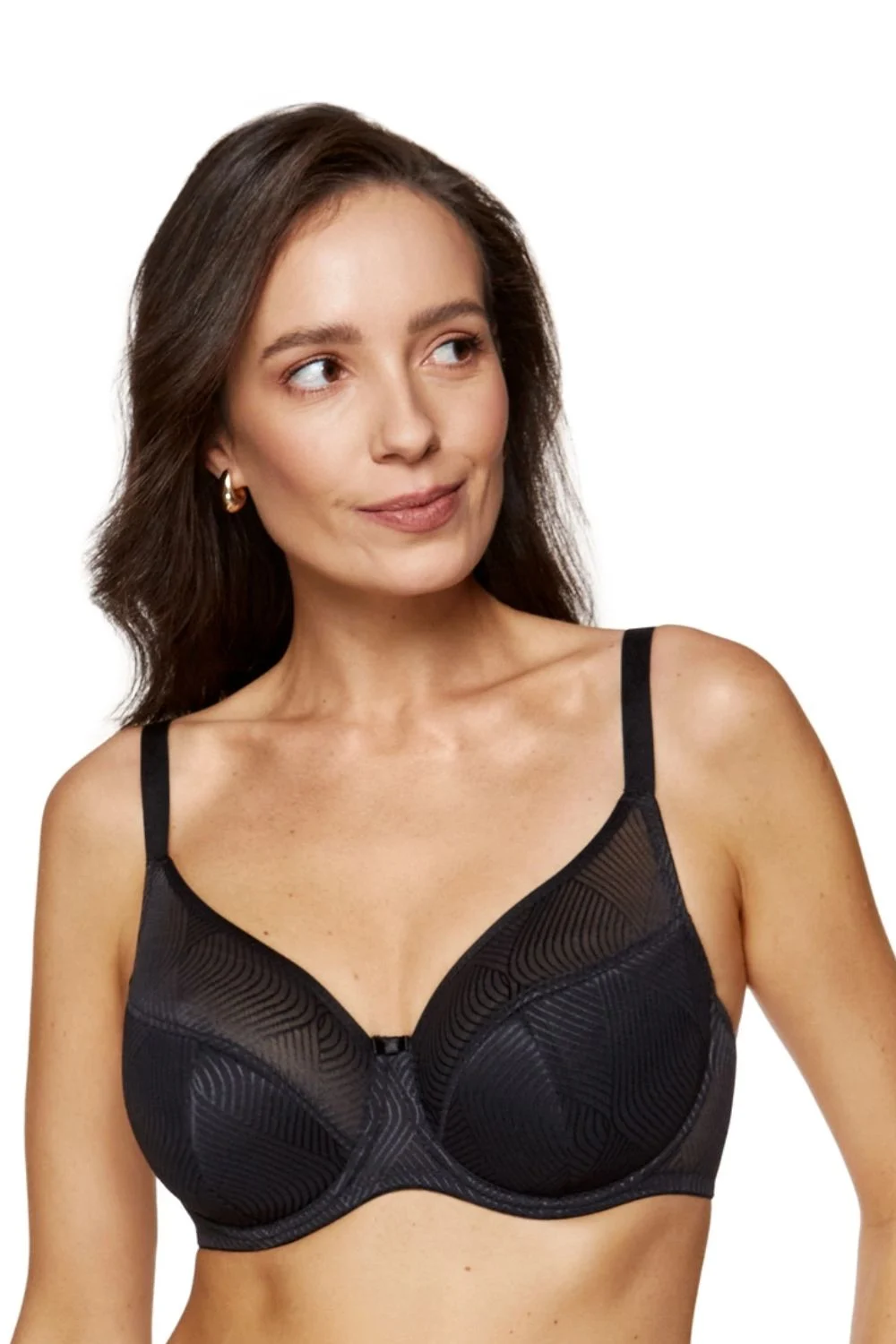 Soutien-gorge semi soft noir – Image 2