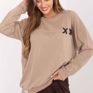 Sweatshirt beige