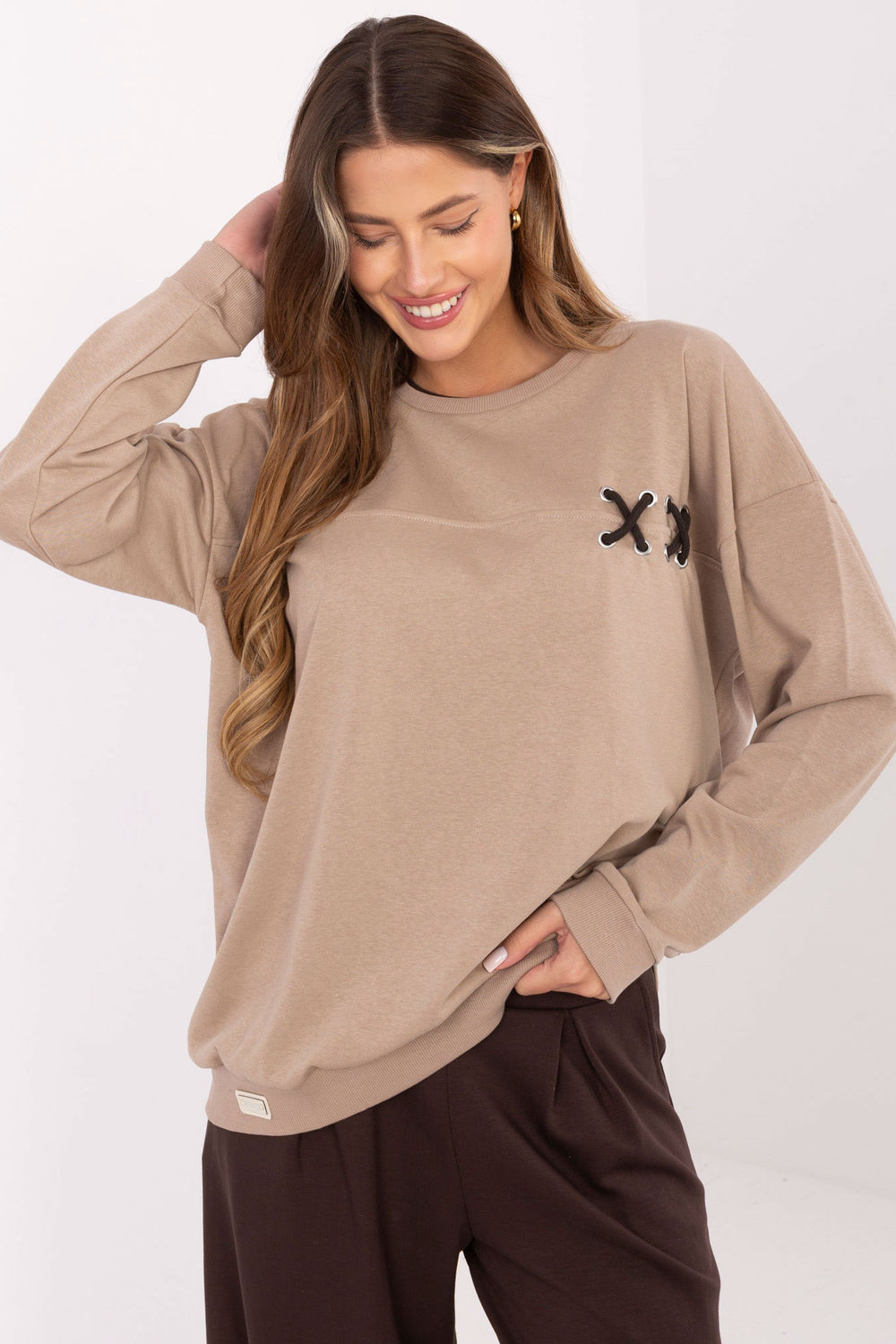 Sweatshirt beige