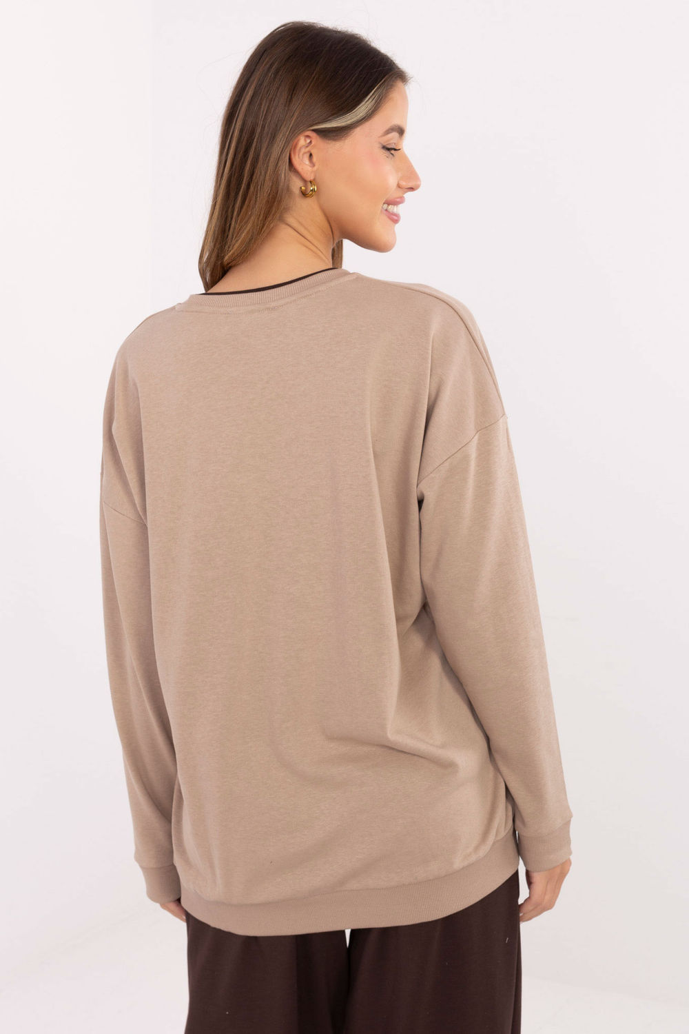 Sweatshirt beige – Image 4