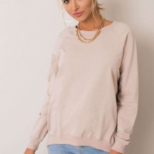 Sweatshirt beige