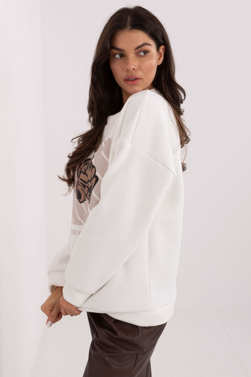 Sweatshirt beige – Image 3
