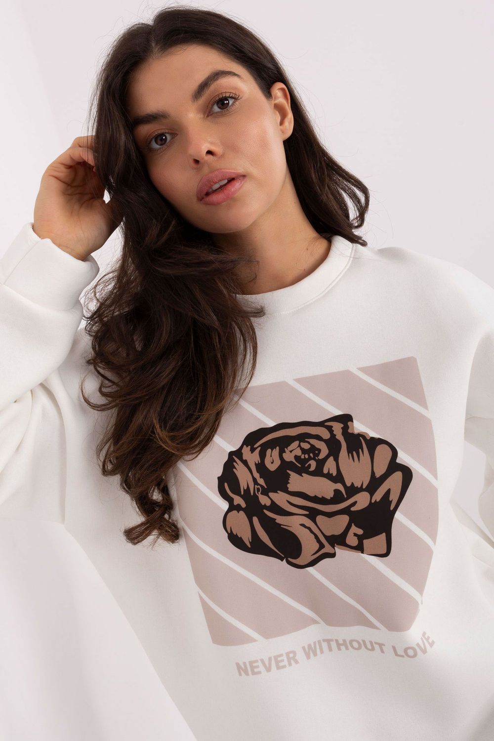 Sweatshirt beige – Image 5
