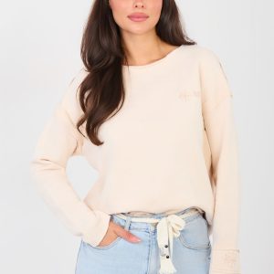 Sweatshirt beige