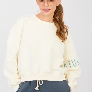Sweatshirt beige