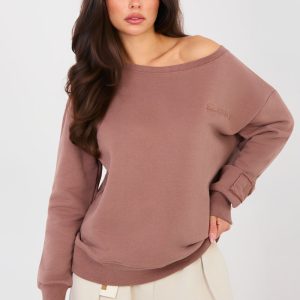 Sweatshirt brun