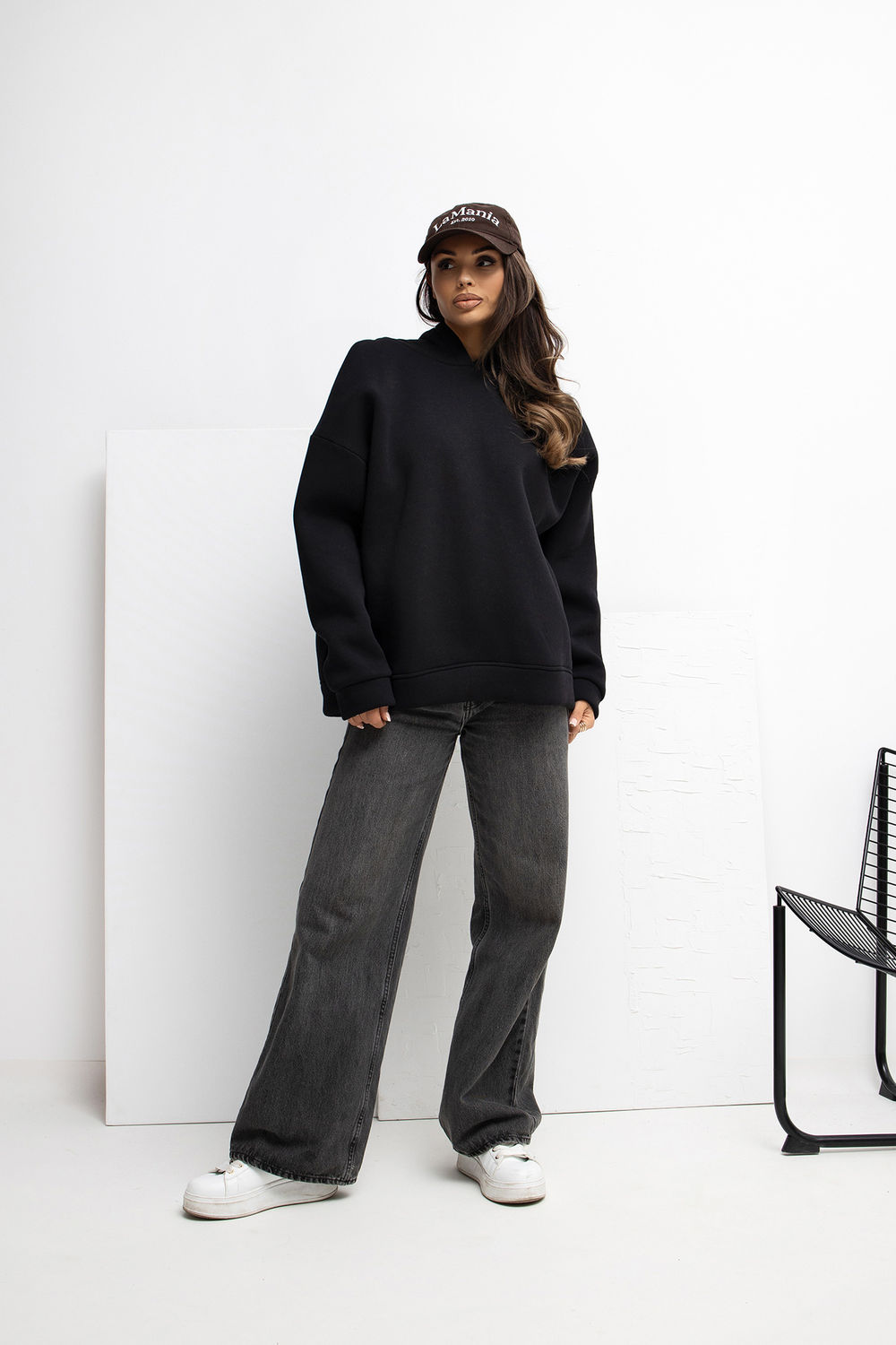 Sweatshirt noir – Image 3