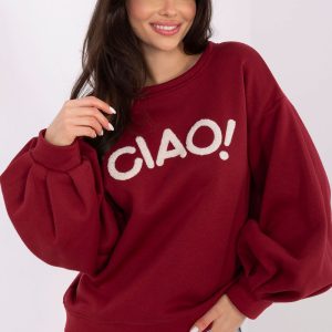 Sweatshirt rouge