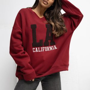 Sweatshirt rouge