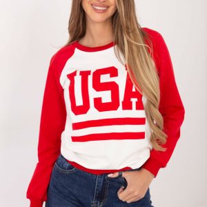 Sweatshirt rouge
