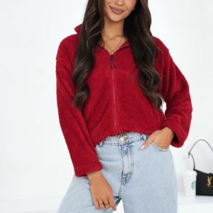 Sweatshirt rouge